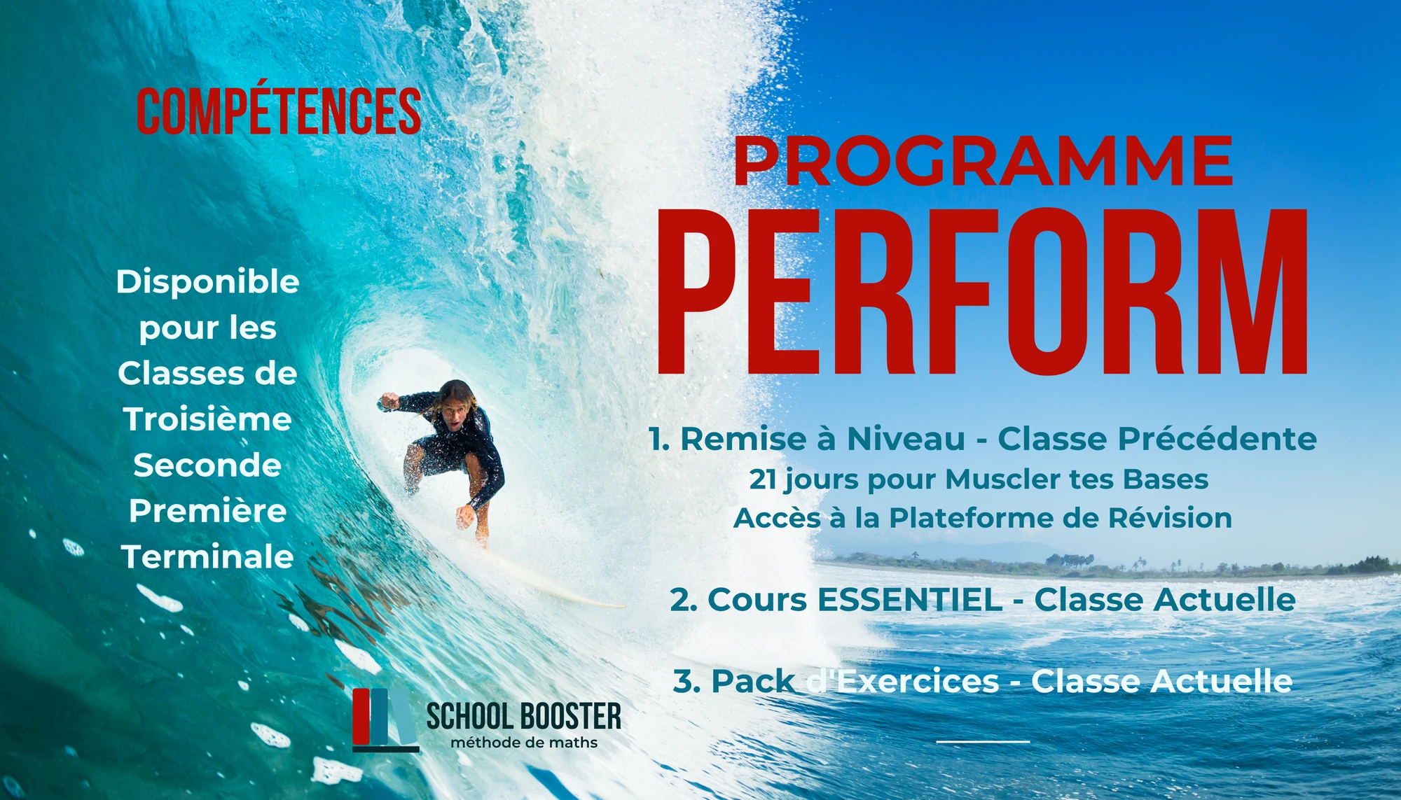 Programme PERFORM — Terminale